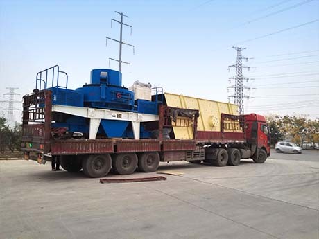 每小時100-200噸河卵石制砂機(jī)多少錢，能洗石粉嗎？