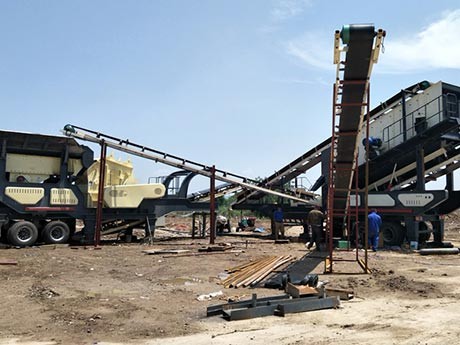 8小時破碎3000噸青石，車載移動碎石機實力不凡