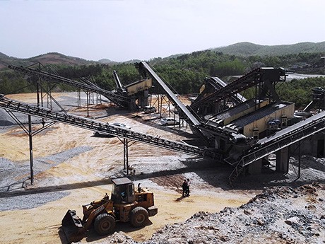 破隧道圍巖，每小時(shí)250噸砂石生產(chǎn)線配置清單及報(bào)價(jià)詳情