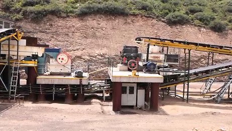 河南滎陽(yáng)石頭制砂（沙）生產(chǎn)線現(xiàn)場(chǎng)視頻