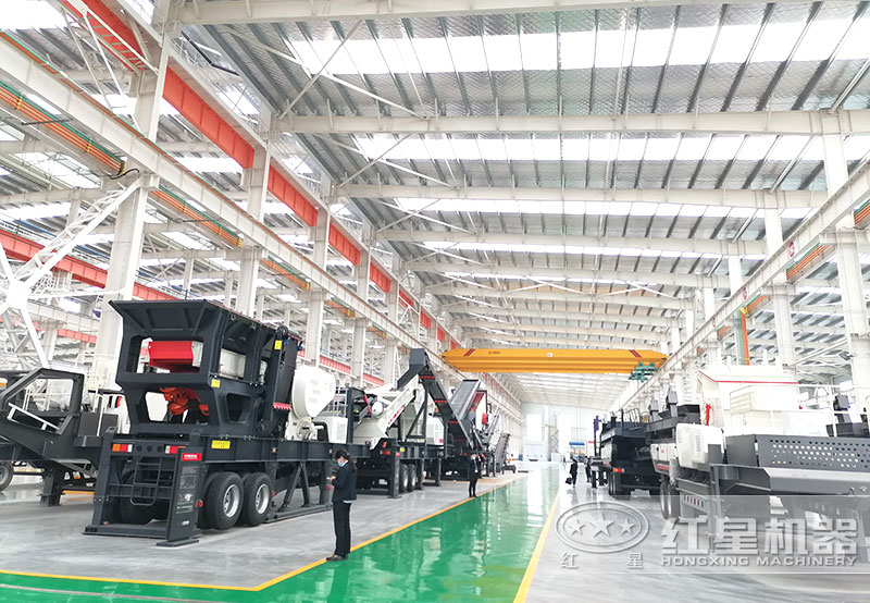 紅星機(jī)器移動(dòng)制沙機(jī)量大、發(fā)貨快