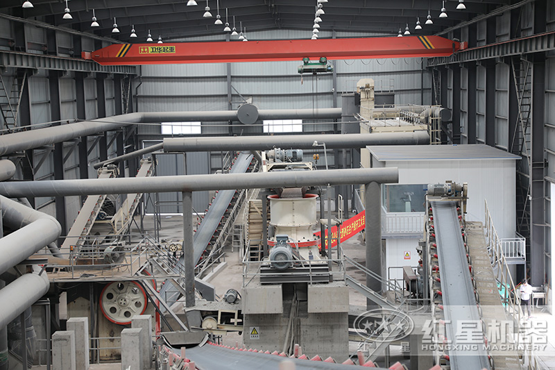 石子破碎機(jī)圓錐式客戶現(xiàn)場(chǎng)需求高