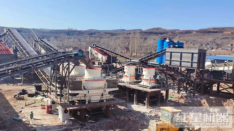 大型砂石場配置石場破碎機(jī)