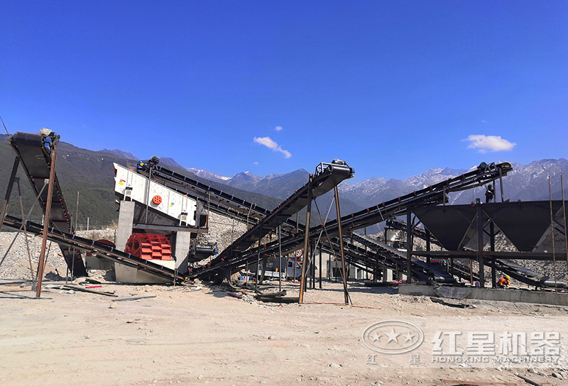 單獨(dú)配置洗砂機(jī)設(shè)備作業(yè)現(xiàn)場