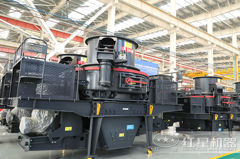 大型沖擊式石頭制砂機圖片