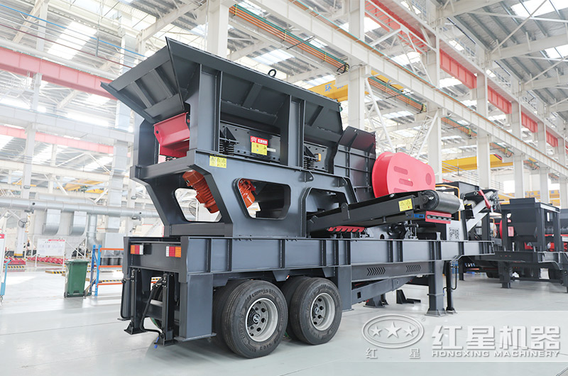 輪胎移動破碎機(jī)