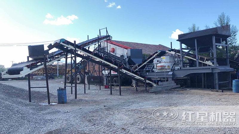 小型河卵石制砂一體機(jī)：配置HVI制砂機(jī)