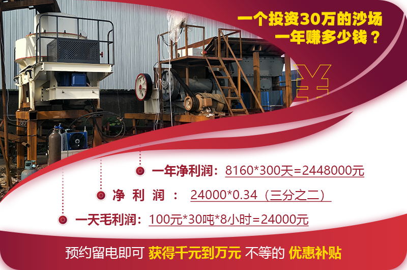 開辦一個(gè)機(jī)制砂廠費(fèi)用與收益
