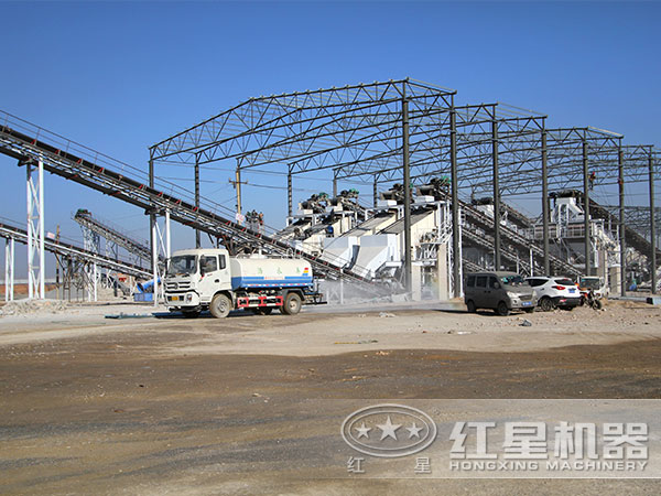第三代制砂機(jī)應(yīng)用現(xiàn)場(chǎng)
