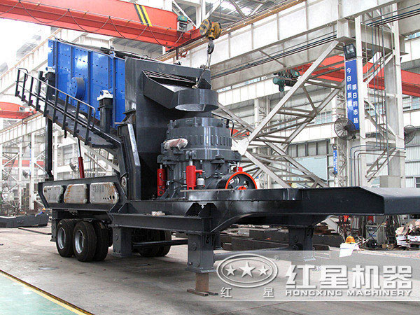 青石移動式石子打石機(jī)