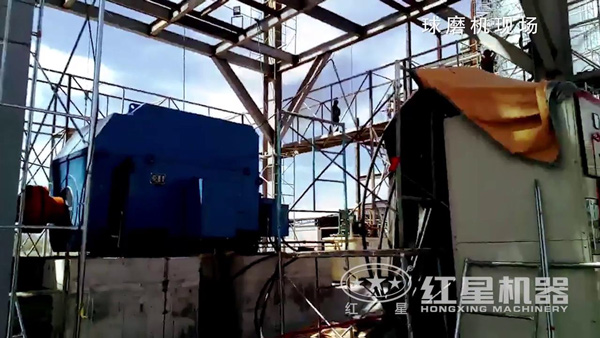 水泥球磨機(jī)作業(yè)現(xiàn)場(chǎng)實(shí)拍展示