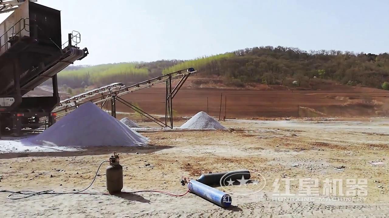 移動(dòng)破碎站破碎效果