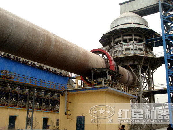 赤鐵礦回轉(zhuǎn)窯實拍