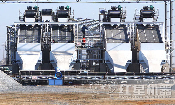 砂石生產(chǎn)線現(xiàn)場