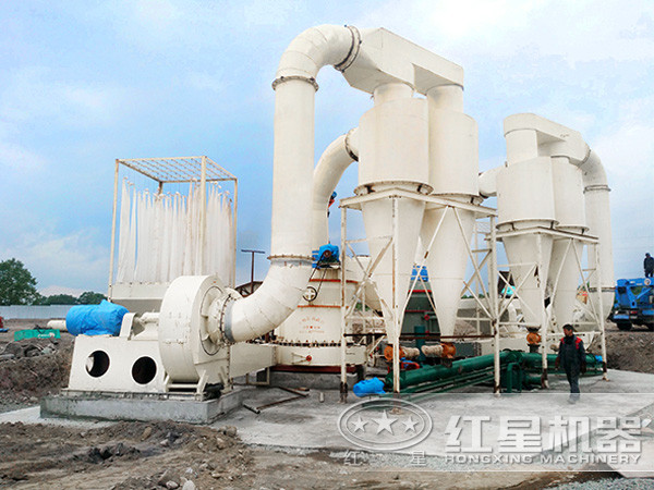 氫氧化鋁磨粉現(xiàn)場(chǎng)