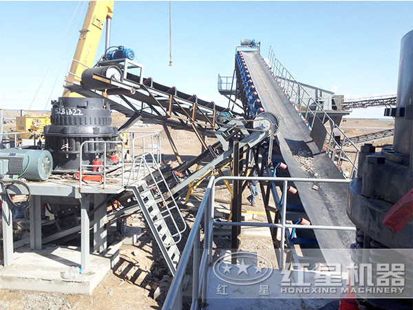 1200圓錐破生產(chǎn)現(xiàn)場(chǎng)