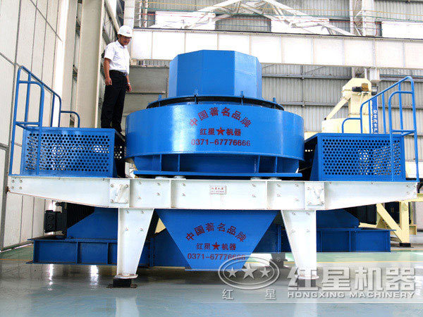 VSI制砂機生產(chǎn)車間