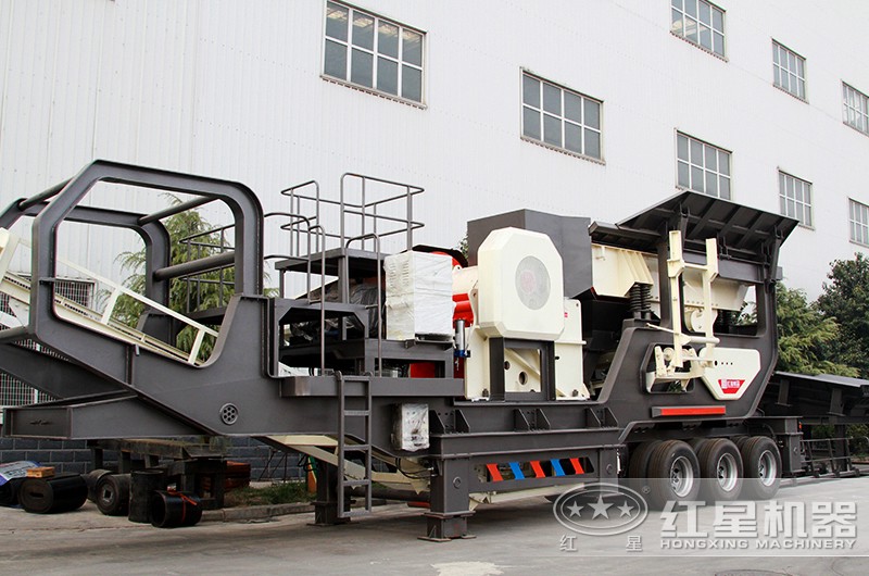 移動石料破碎機