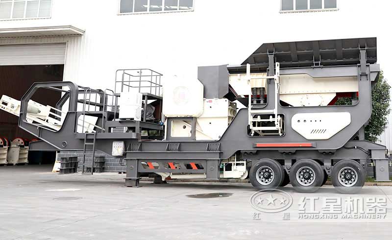 流動碎石機廠區(qū)實拍