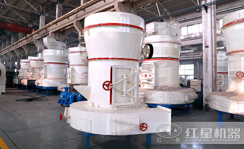 雷蒙磨粉機(jī)車(chē)間實(shí)拍