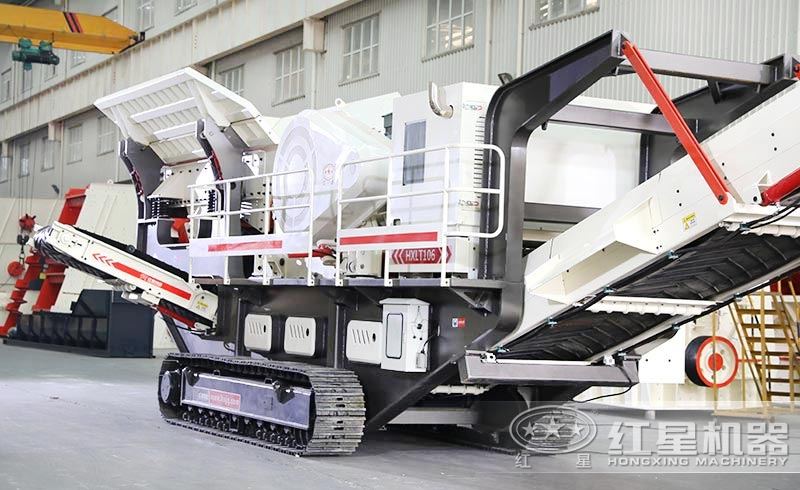 履帶式移動(dòng)粉碎設(shè)備