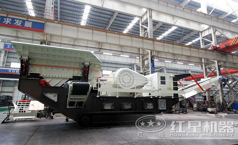 履帶青石移動(dòng)破碎機(jī)