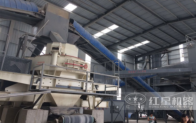 制砂機(jī)械現(xiàn)場