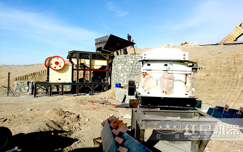 57破碎機現(xiàn)場實拍