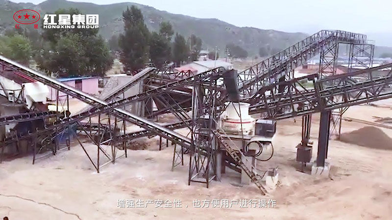 一臺(tái)HVI制砂機(jī)可挑制沙大梁