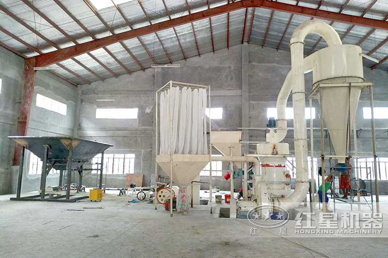 磨粉生產車間布置全景