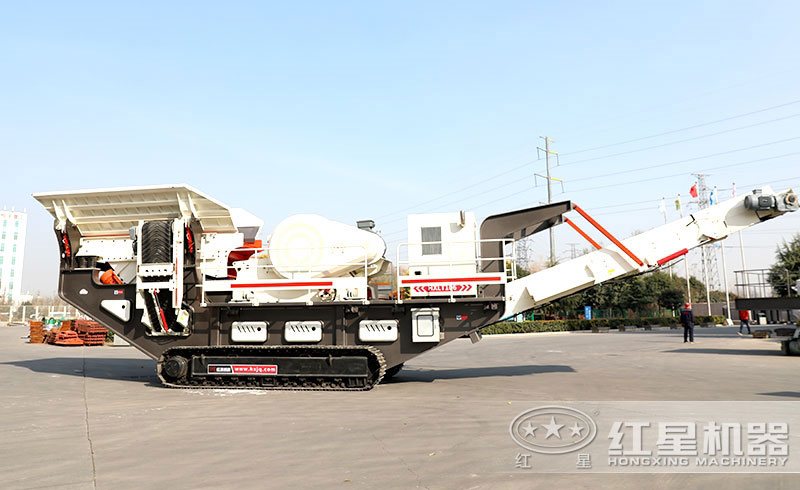 小型履帶移動(dòng)破碎制砂一體機(jī)