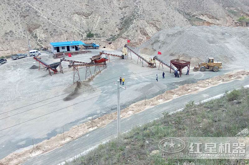 制砂現(xiàn)場(chǎng)實(shí)拍