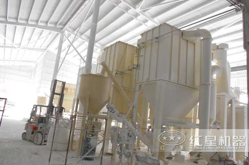 吉林1250目超細(xì)磨加工現(xiàn)場