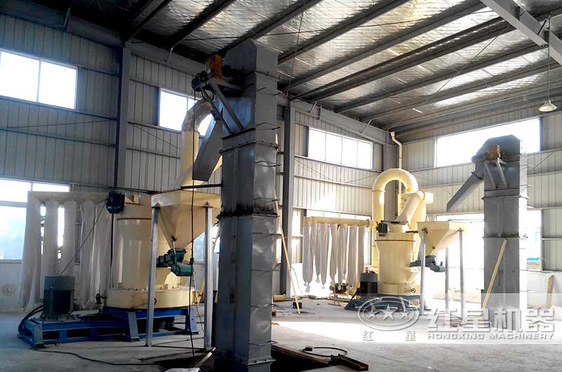 紅星機器為老客戶擴建磨粉生產(chǎn)線