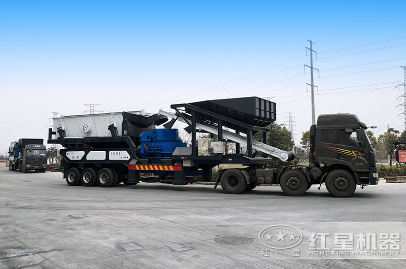 車載移動(dòng)制砂機(jī)