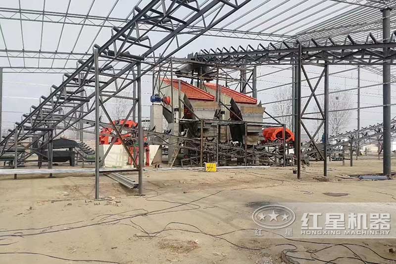 洗沙細(xì)沙回收現(xiàn)場(chǎng)