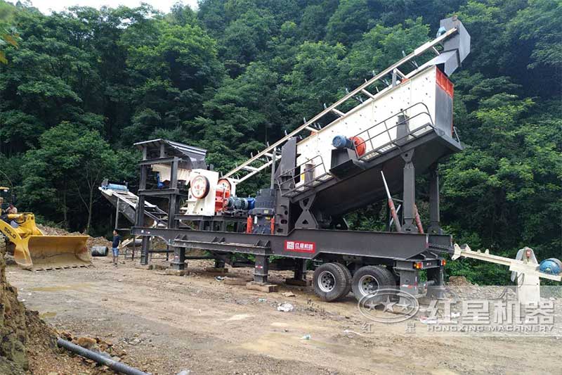 聯(lián)合移動破碎站省去基建節(jié)約時間和成本