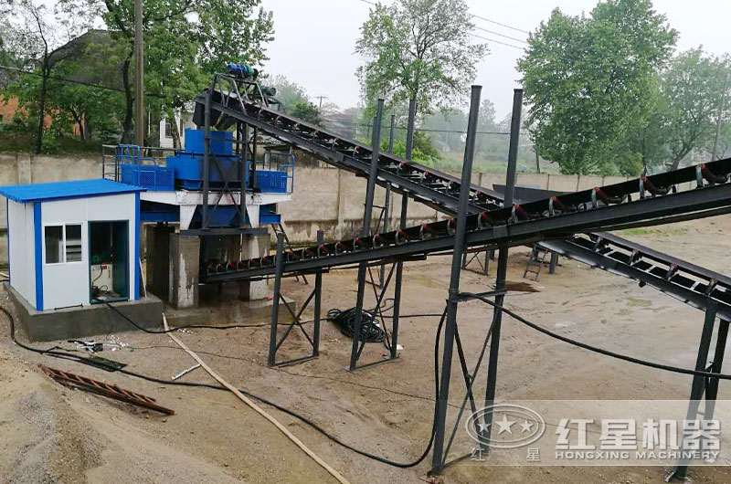 河石碎沙現(xiàn)場