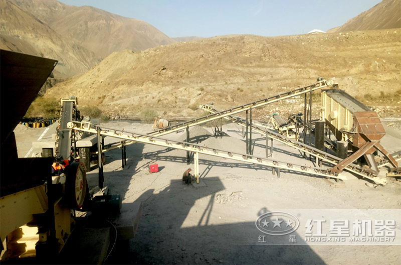 小型石料廠現(xiàn)場(chǎng)