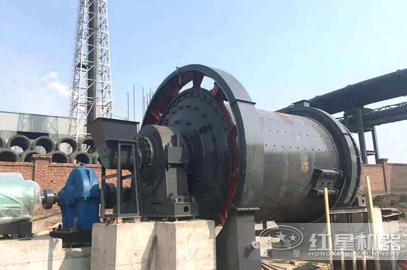 紅星配置球磨機(jī)現(xiàn)場(chǎng)圖