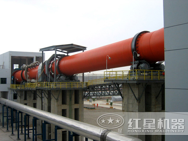 水泥回轉(zhuǎn)窯鳥瞰圖