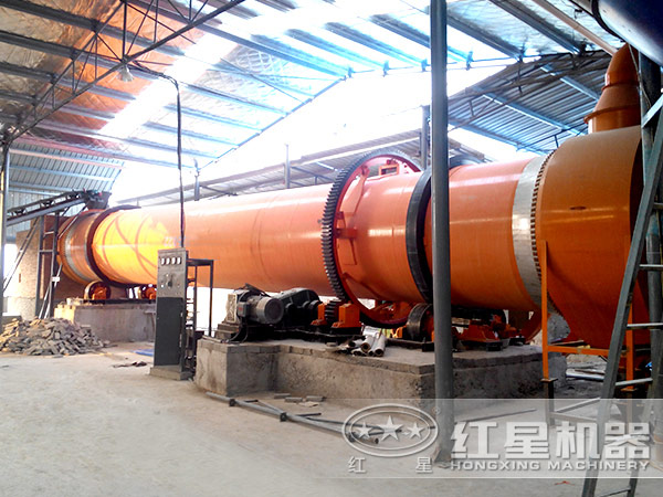 河南水渣烘干機現(xiàn)場圖