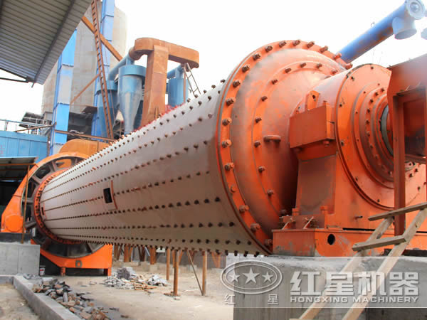 球磨機現場圖