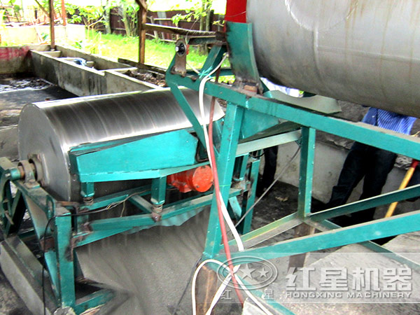 磁選機(jī)現(xiàn)場圖